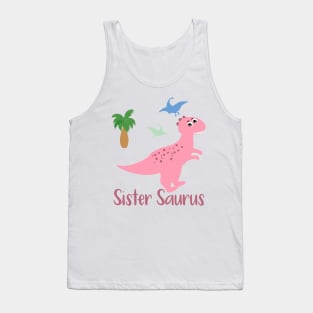 Sister Saurus - Family Matching Tank Top